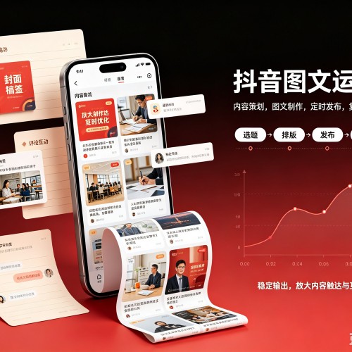 儋州抖音图文代运营服务